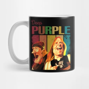 Stormbringer Chic Purple Band-Inspired T-Shirts for Iconic Fashion Mug